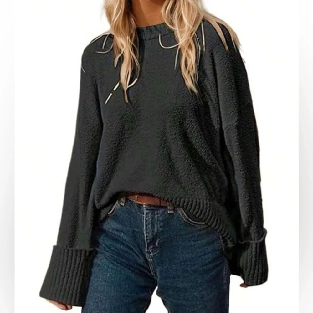 Pull over sweater trendy fall 2024 all size available